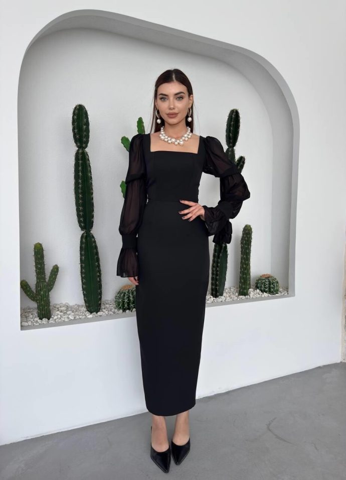 Robe Leen noir