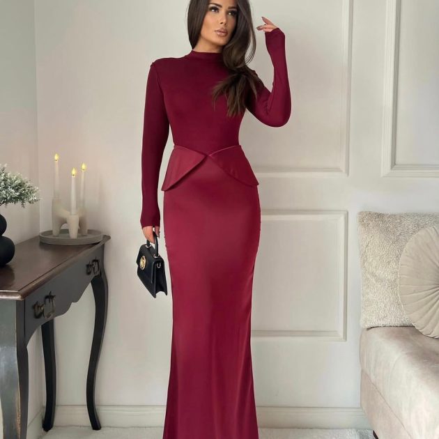 Glaze in burgundy
