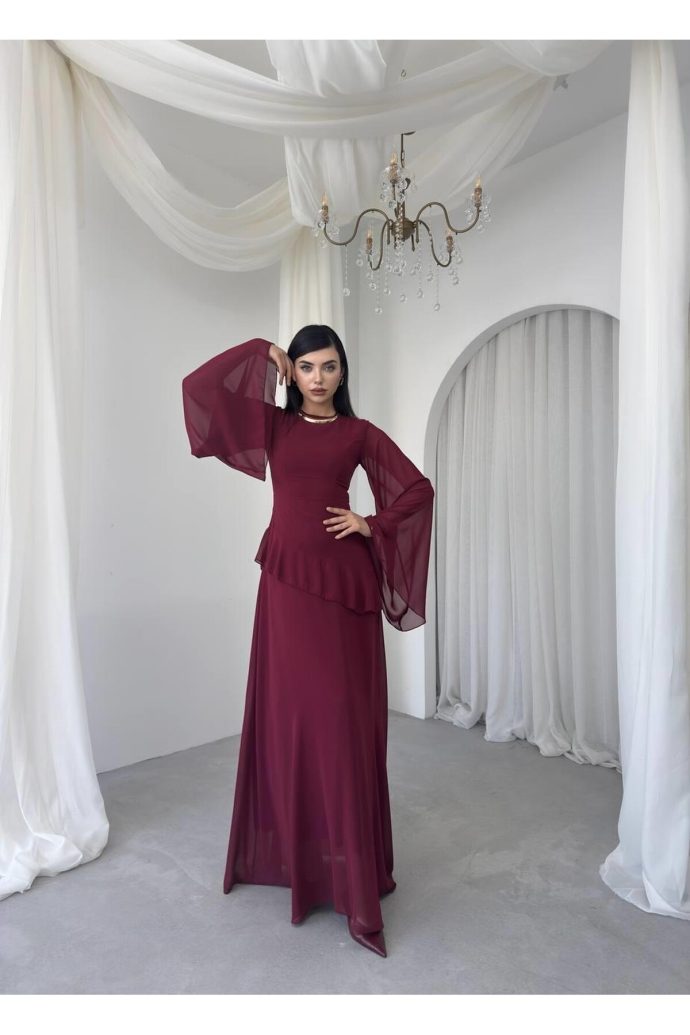 Dress to impress in burgundy – Image 5