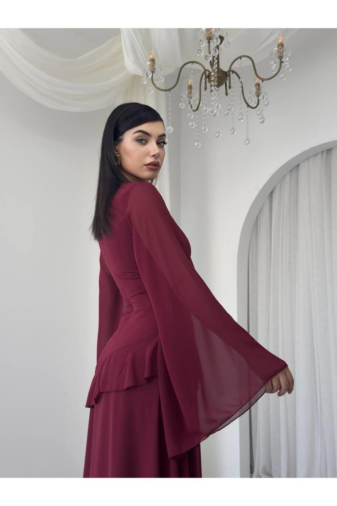 Dress to impress in burgundy – Image 3