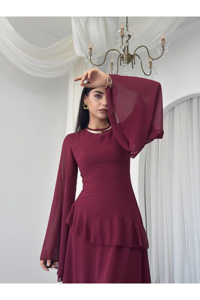 Dress to impress in burgundy – Image 4