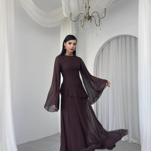 Dress to impress in Brown