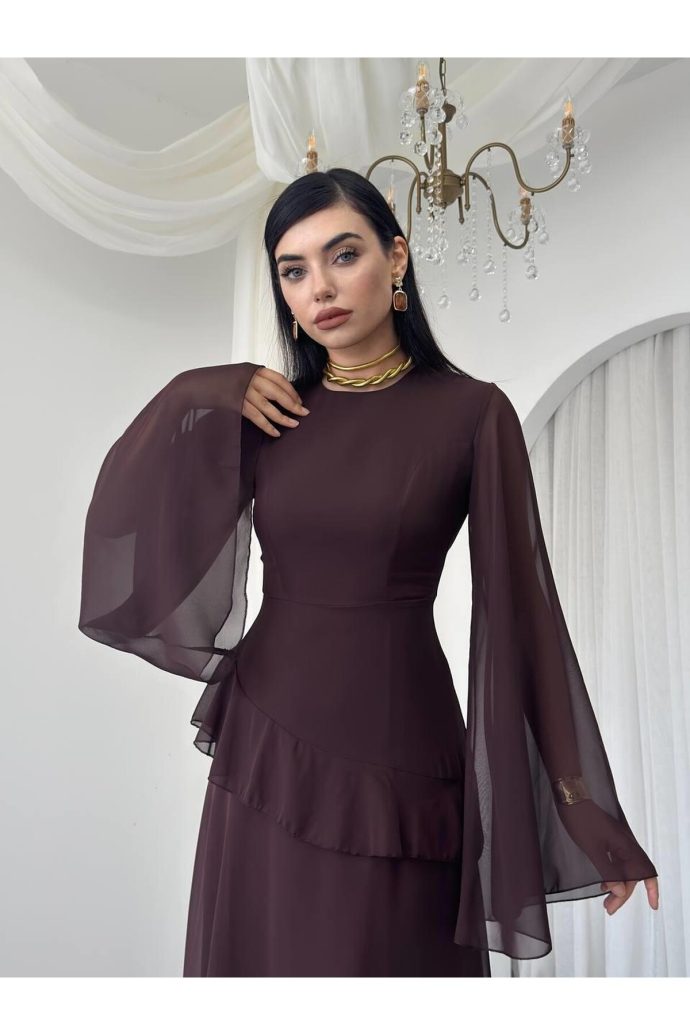 Dress to impress in Brown – Image 2