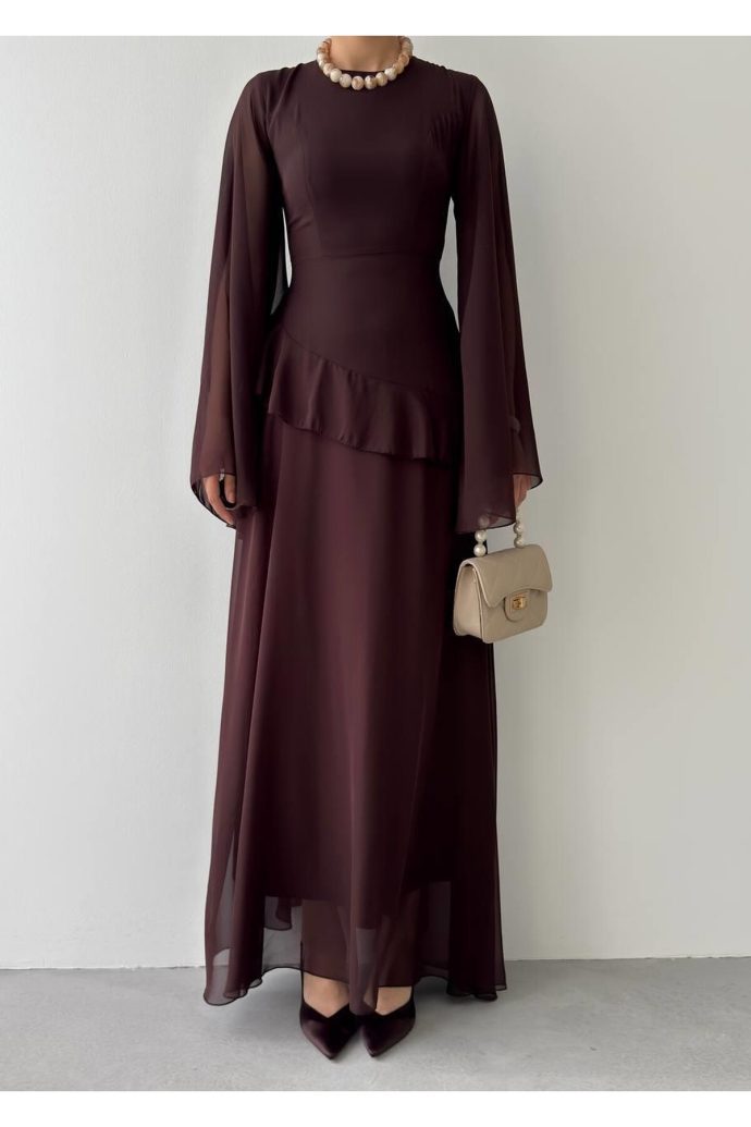 Dress to impress in Brown – Image 3