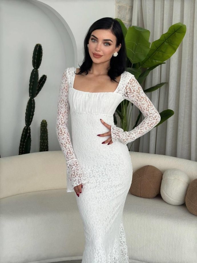 Vanilla cake dentelle dress – Image 2