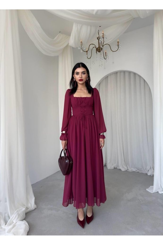 Robe Berry burgundy
