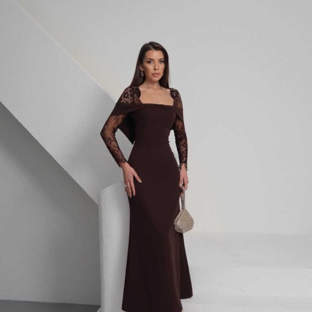 Valentina in chocolat brown