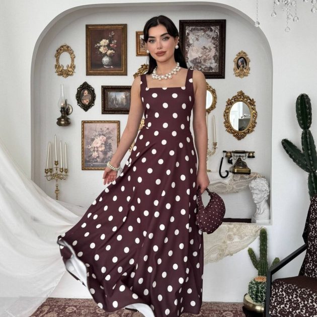 Robe Moon marron