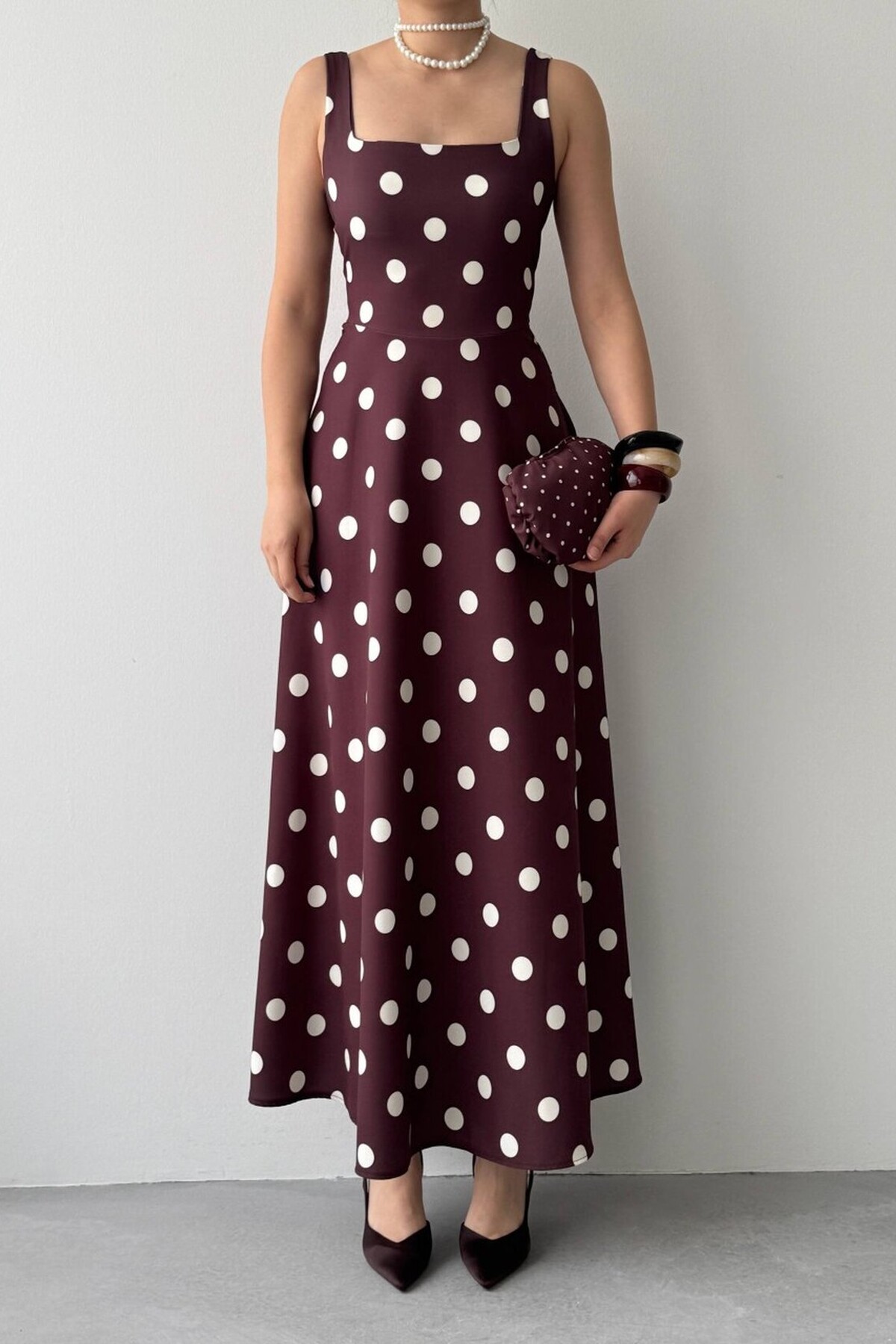 Robe Moon marron – Image 2