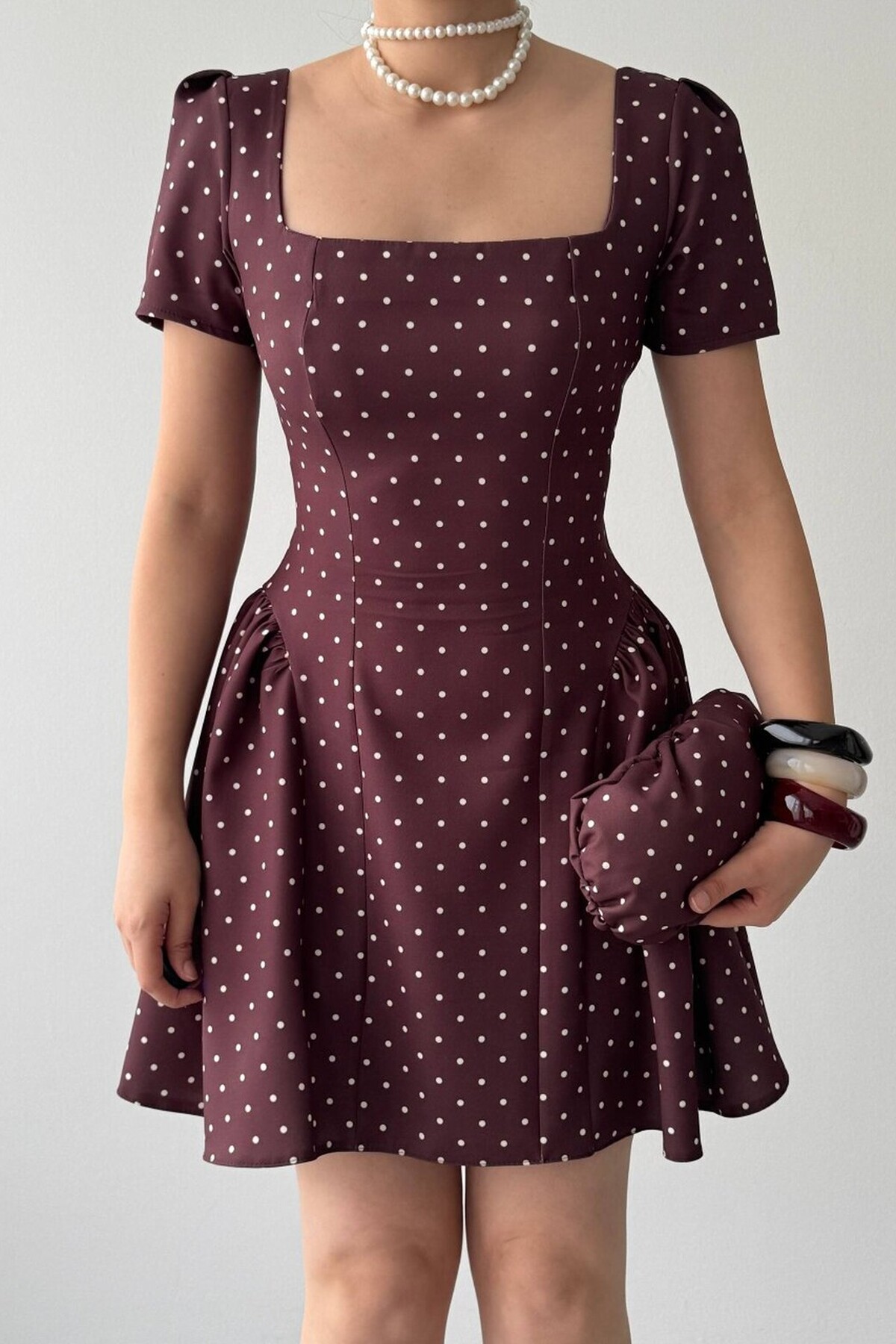 Cinderella mini mocca dress – Image 2